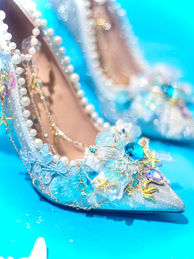 Neptune's Bride Mermaid Heels LE5102 - LolitaEra7.5CM34Neptune's Bride Mermaid Heels LE5102