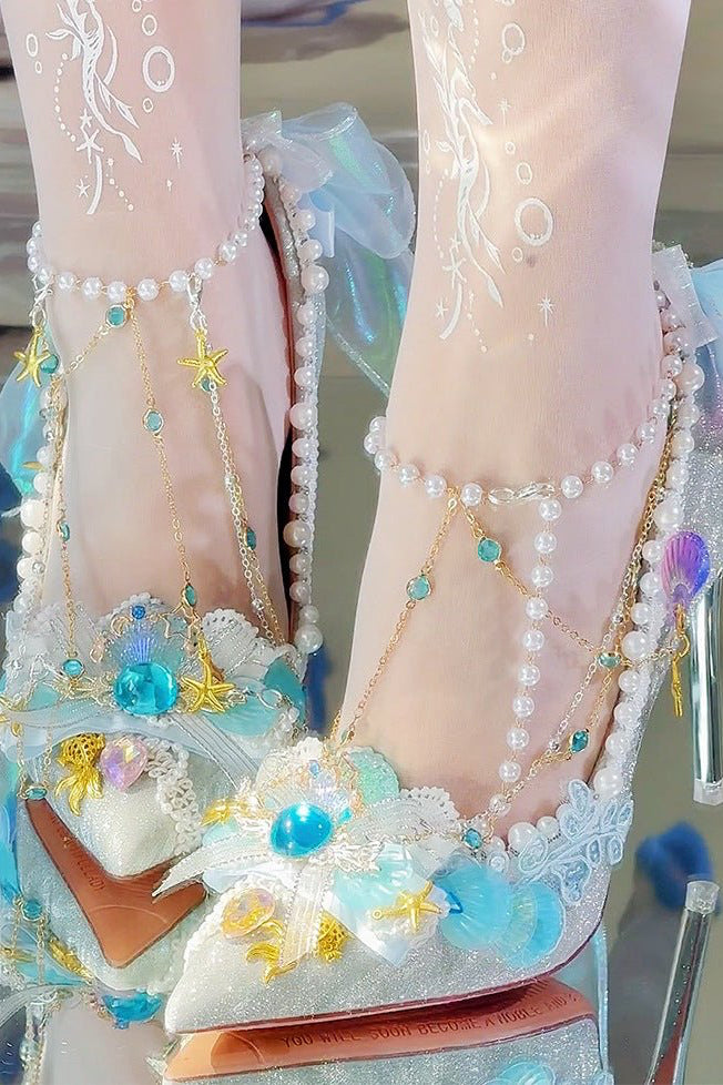 Neptune's Bride Mermaid Heels LE5102 - LolitaEra7.5CM34Neptune's Bride Mermaid Heels LE5102