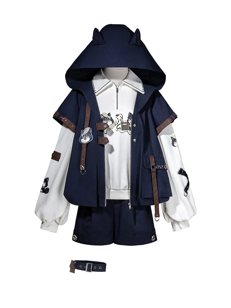 UNCHARTEDSTARS New Paw Patrol Prince Cool Lolita Set Spring/Autumn