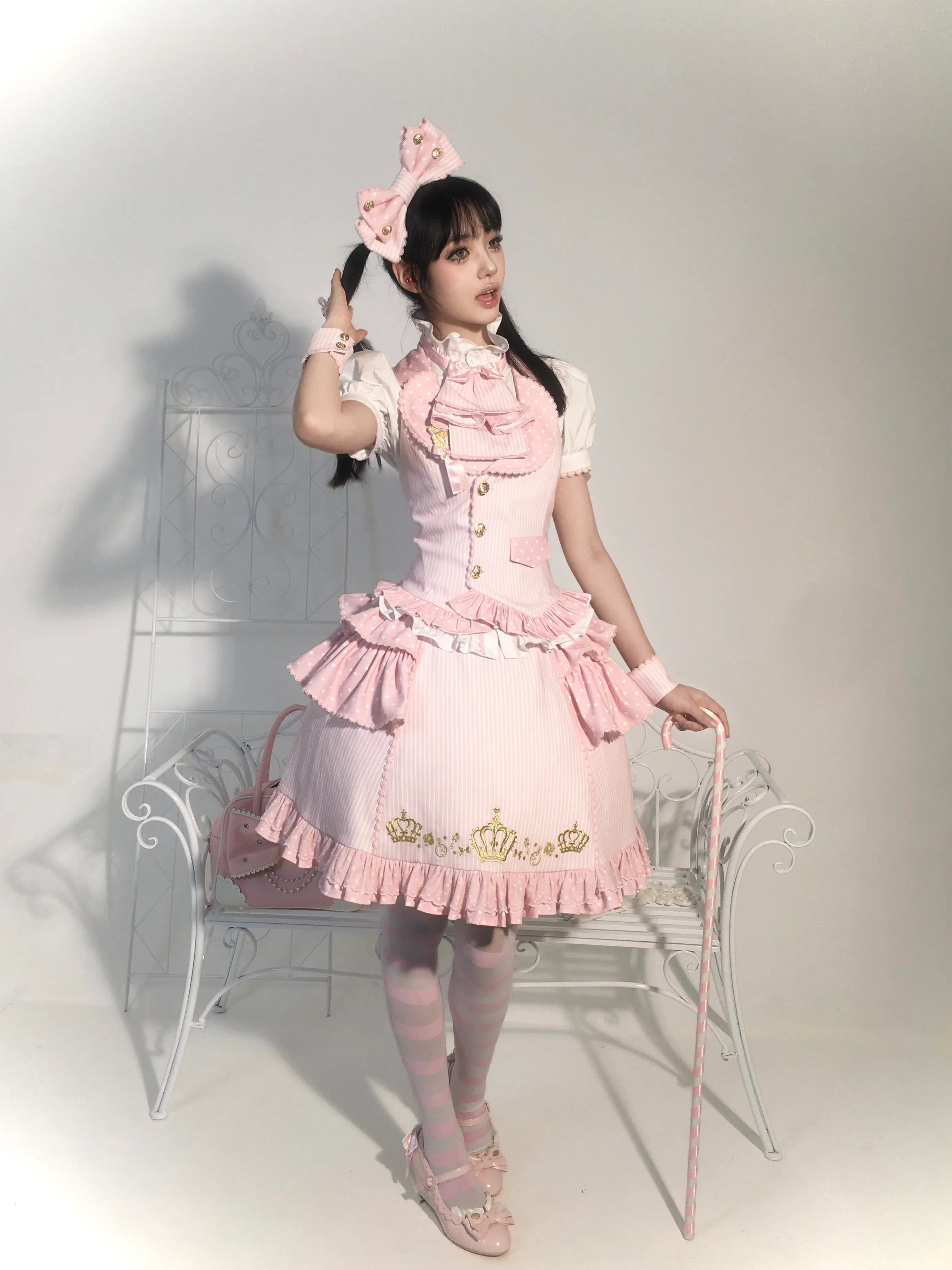 New Century Princess Pink Gold yume Dream Beauty lolita Original Design