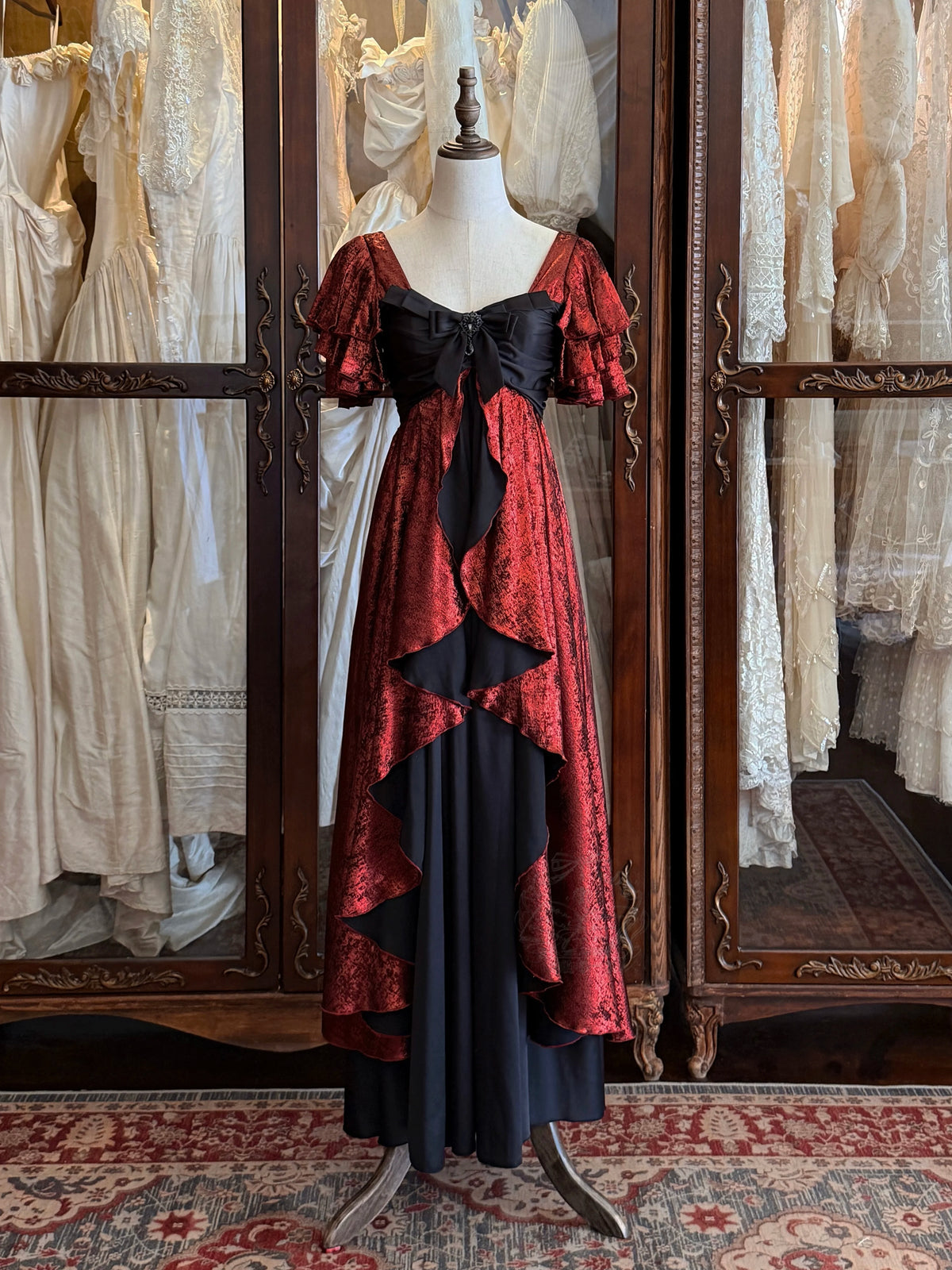 【Night Banquet Butterfly Shadow】【Deposit】 Every Page of the Poem Lolita Elegant Cla-Style Imperial Dress