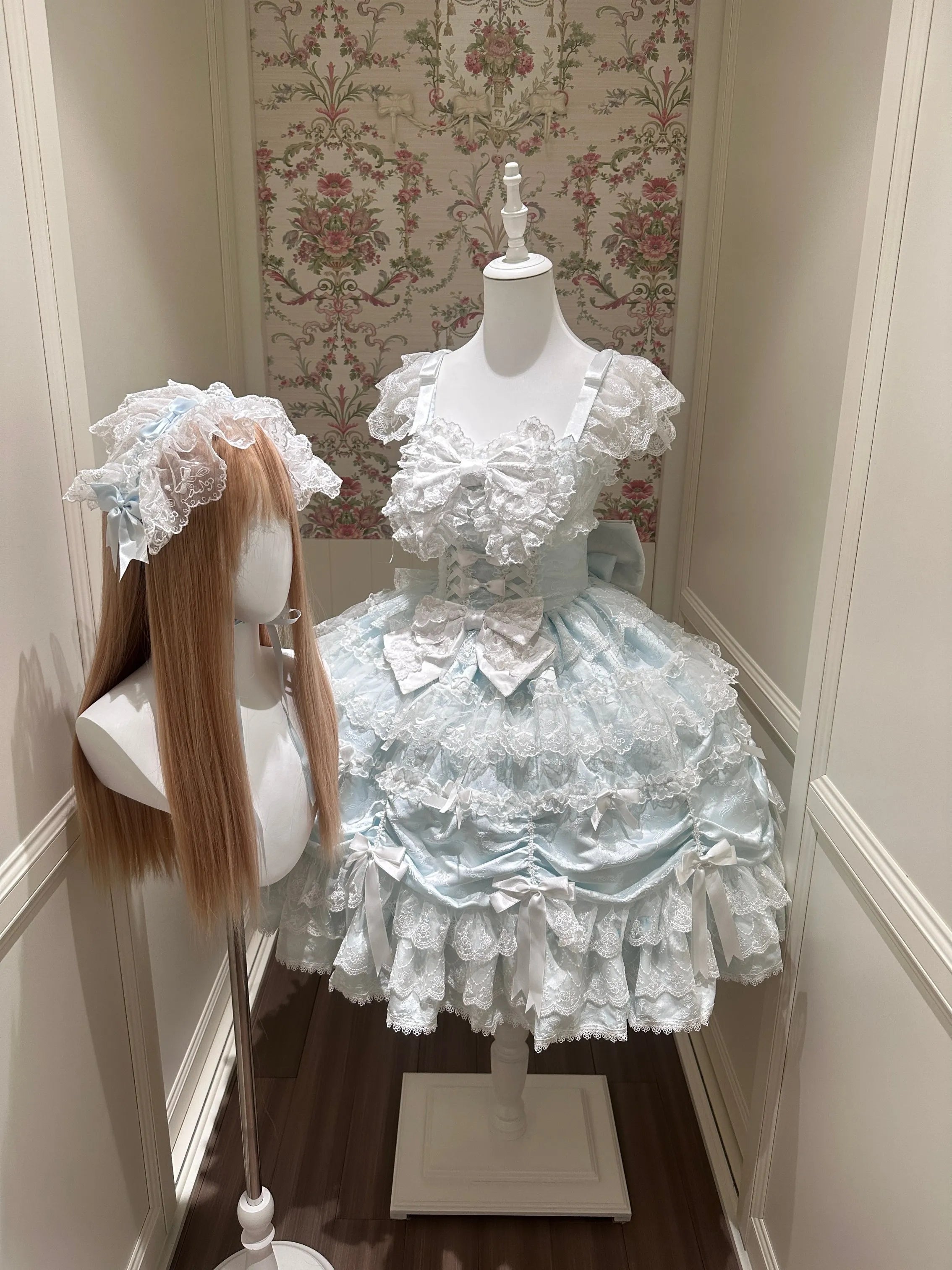 【Satin Gift Box】~Sugar Girl Original Design Lolita Dress Doll-style JSK Suspender Dress