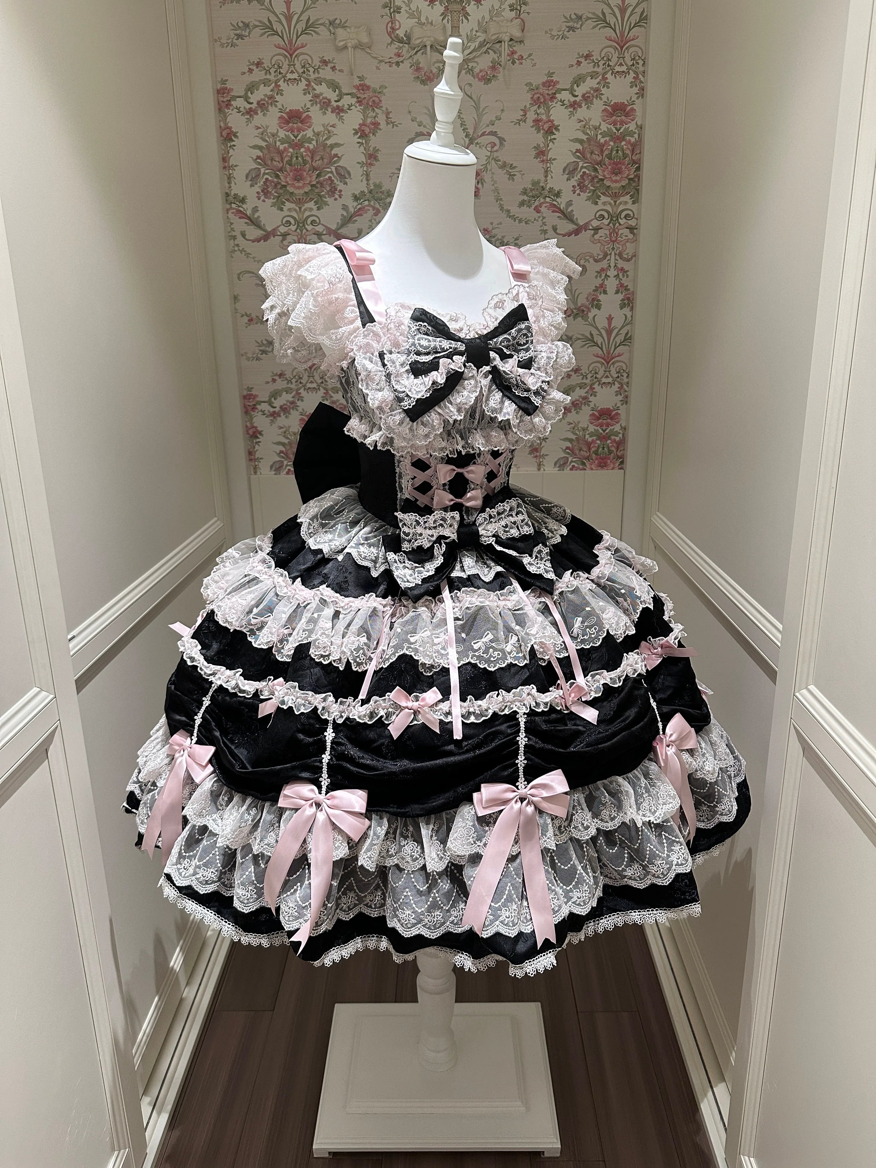 【Satin Gift Box】~Sugar Girl Original Design Lolita Dress Doll-style JSK Suspender Dress