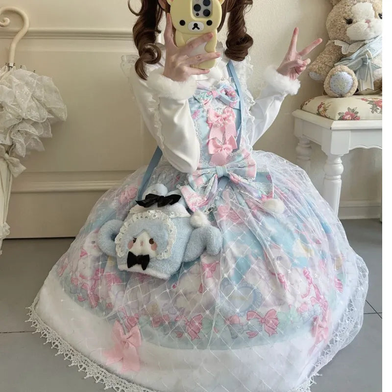 [Candy Marie Cat] Han Guliang~Original Design Lolita Sweet Cute JSK Suspender Dress
