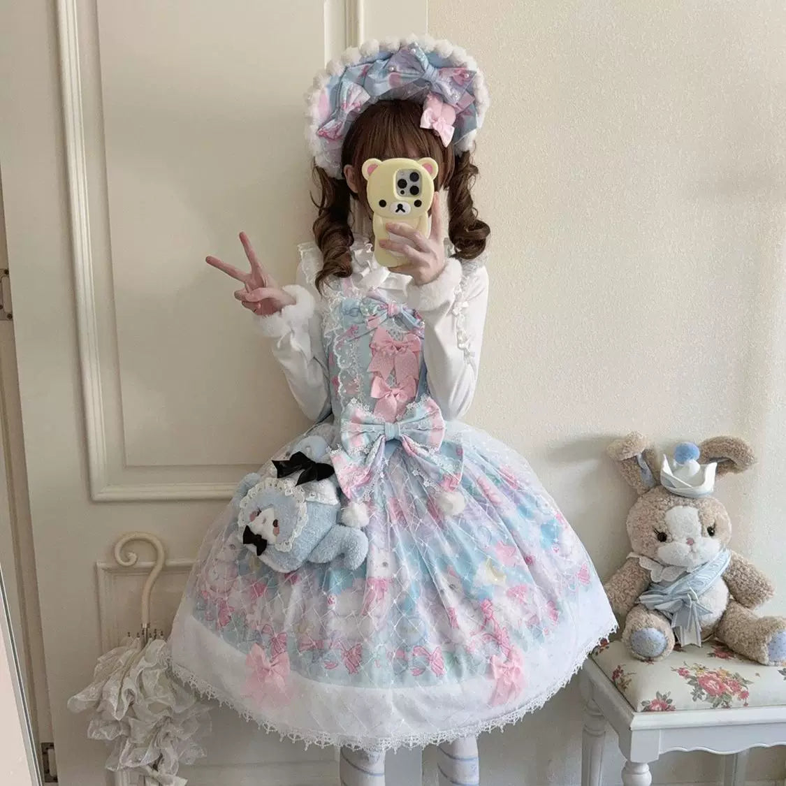 [Candy Marie Cat] Han Guliang~Original Design Lolita Sweet Cute JSK Suspender Dress