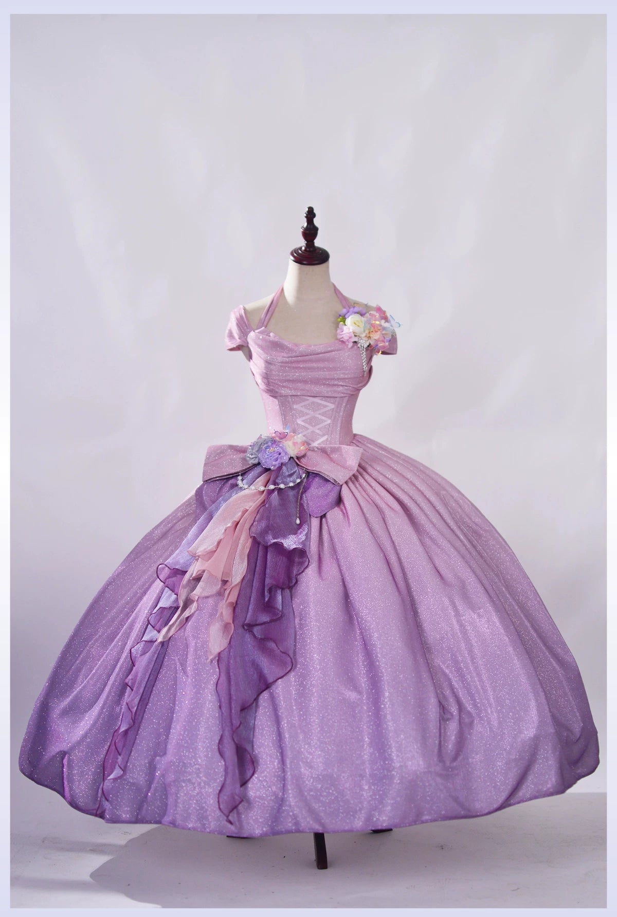 [in Stock] Rose Ruins Original Lolita Coming-Of-Age Ceremony Dress [Star Fortune Dream]