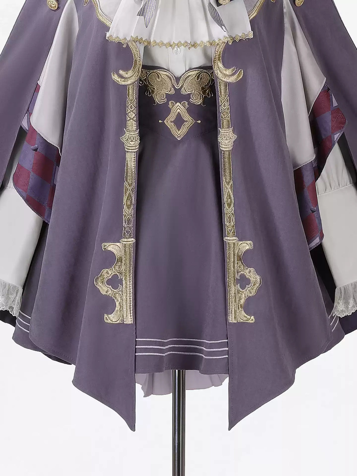 Original Lolita Halloween Military Lolita Anime Cosplay European Court Style Cape Lolita Set OC Outfit