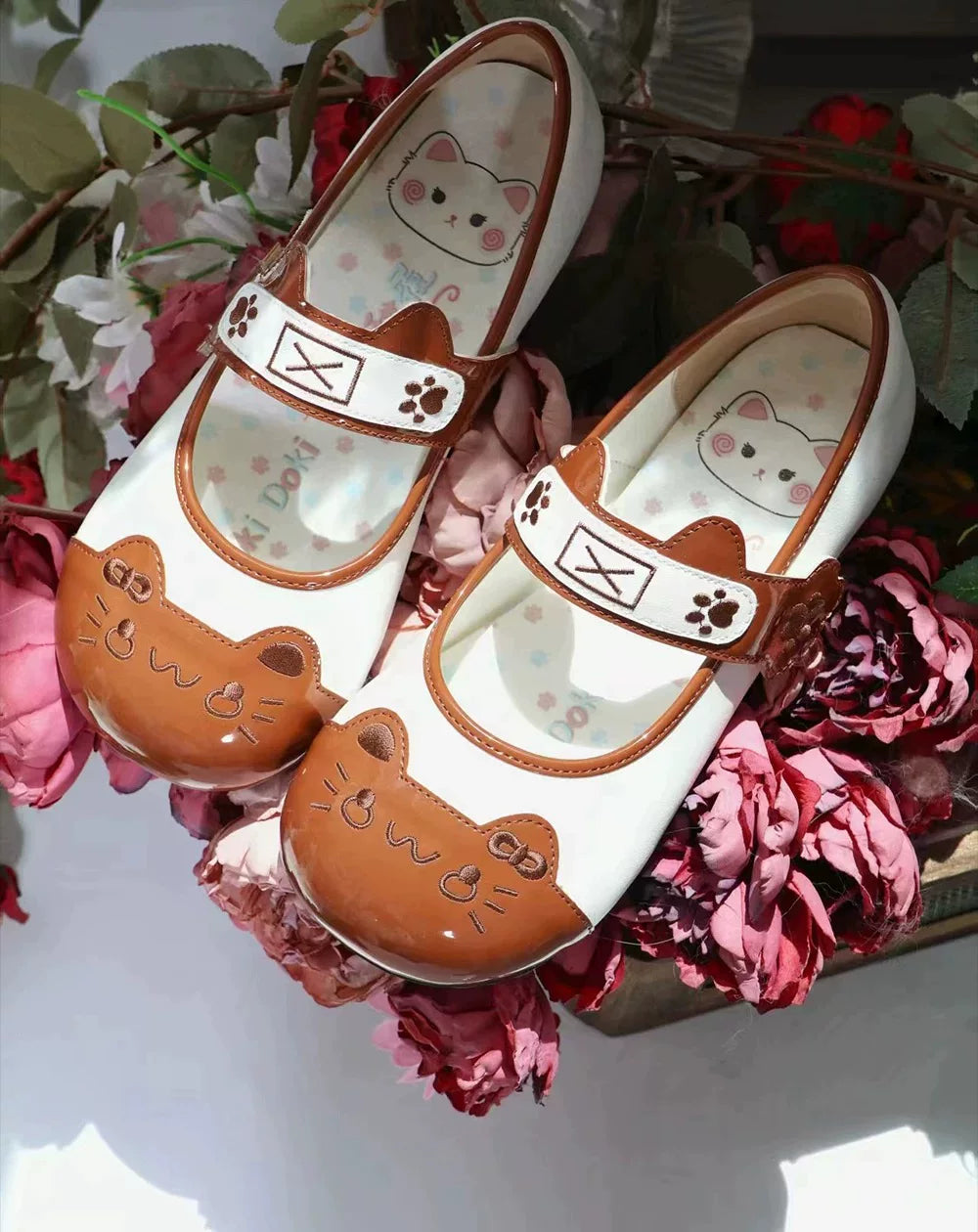 Original Lolita Mary Jane Shoes Women's Japanese Sweet Round Toe Low Heel Lolita Shoes