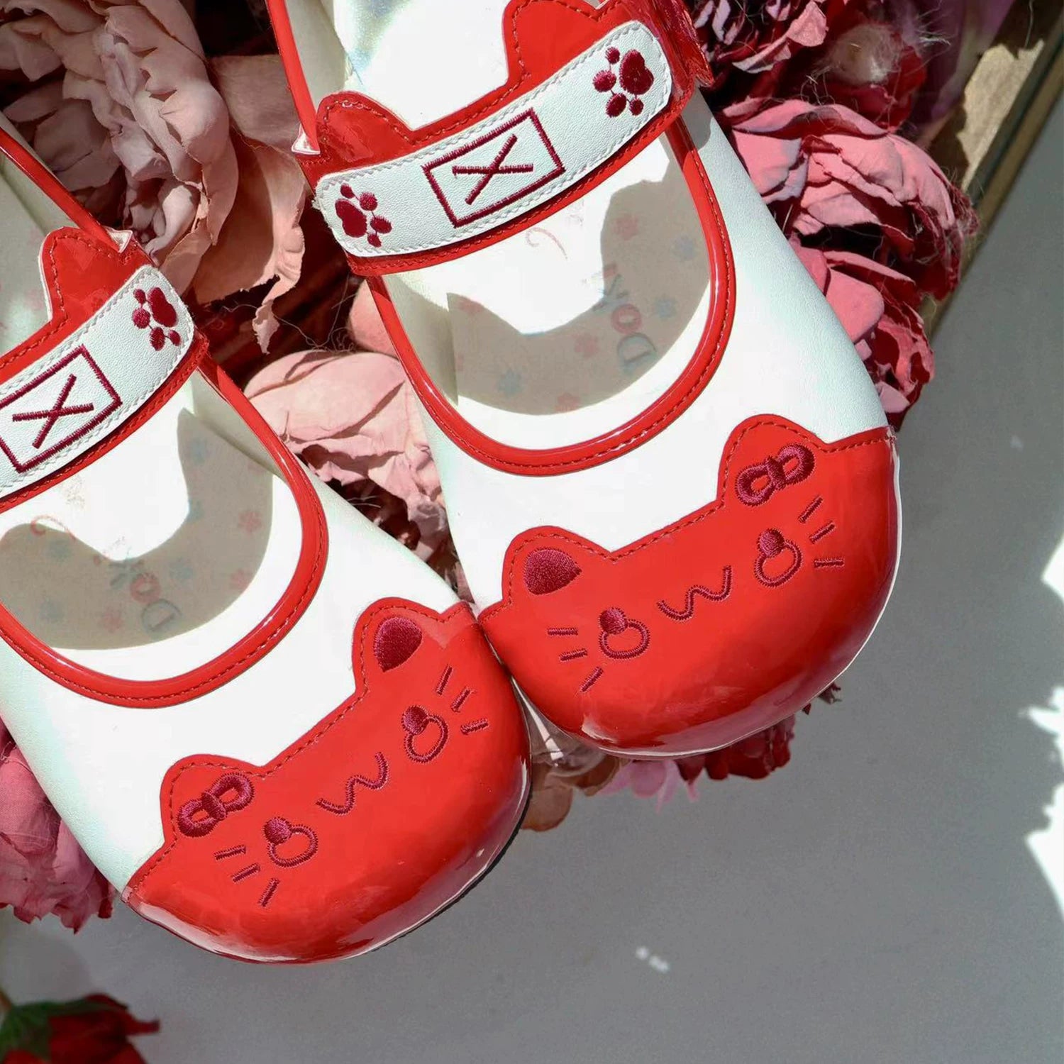 Original Lolita Mary Jane Shoes Women's Japanese Sweet Round Toe Low Heel Lolita Shoes