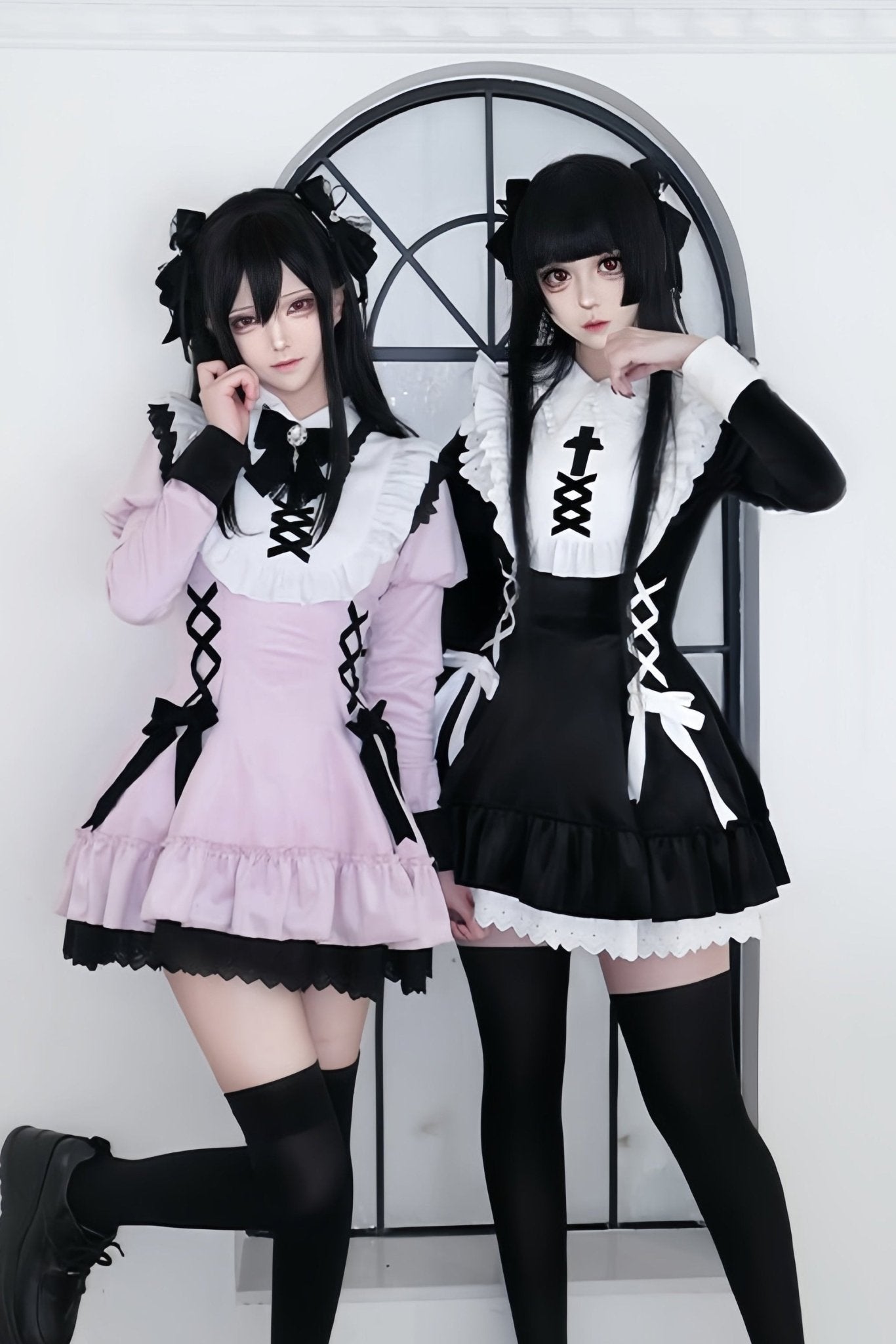 Oxygen Kawaii Cool Velvet One - Piece Dress - LolitaEraBlack SetSOxygen Kawaii Cool Velvet One - Piece Dress