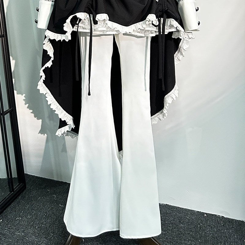 Peace Prayer Gothic Lolita Dress - LolitaEraWhite PantsSPeace Prayer Gothic Lolita Dress