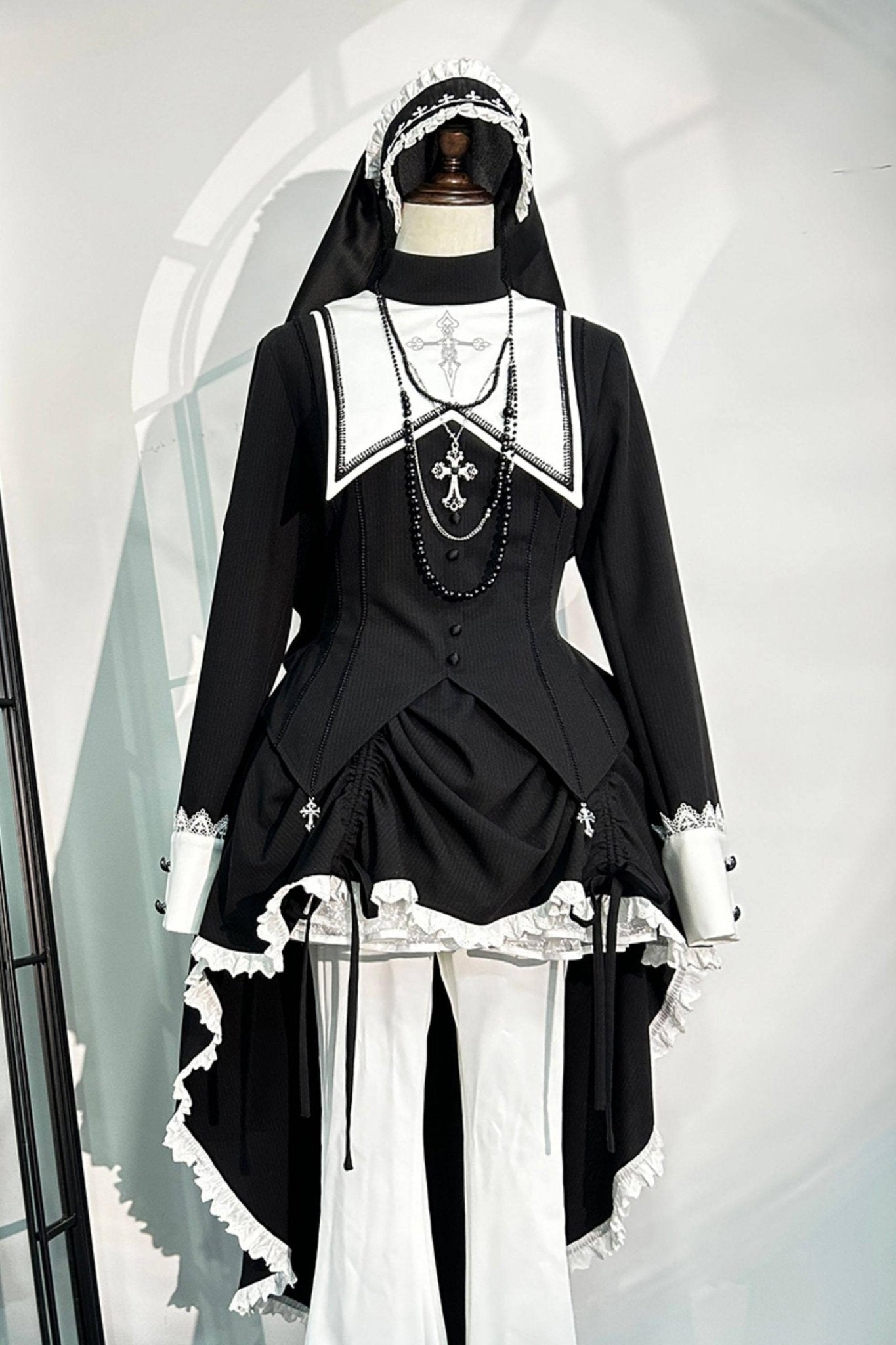 Peace Prayer Gothic Lolita Dress - LolitaEraTop+SKSPeace Prayer Gothic Lolita Dress