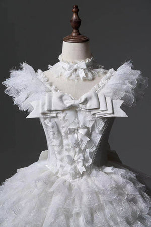 Piles of Snow · Lolita White Wedding JSK 1219 - LolitaEraWhite SetSPiles of Snow · Lolita White Wedding JSK 1219