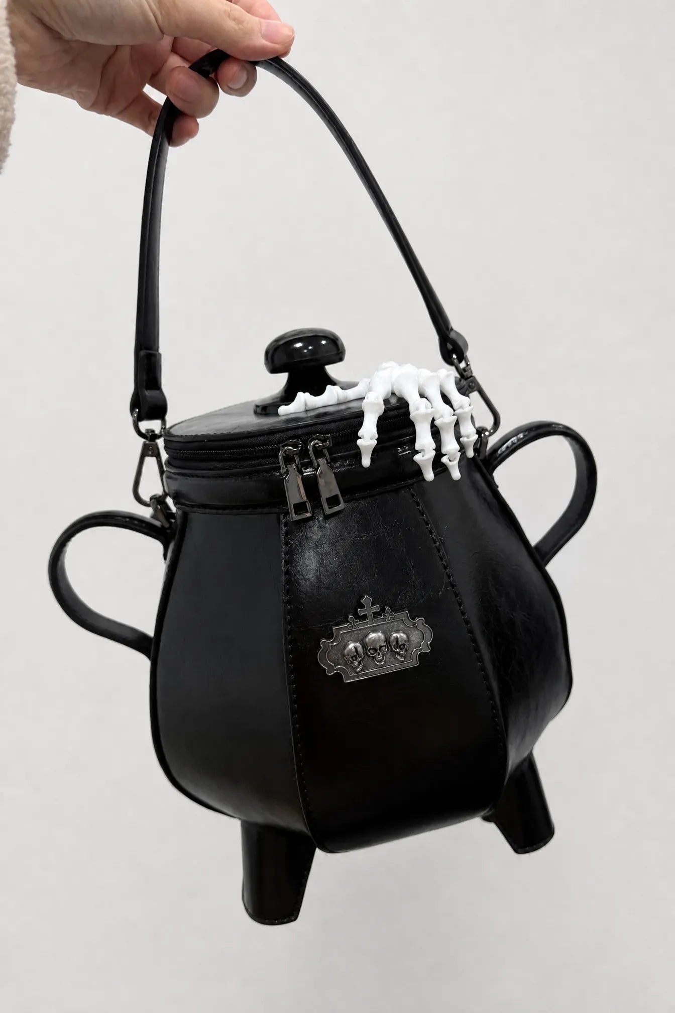 Cauldron Shaped Bag Gothic Irregular Lolita Handbag & Crossbody Bag
