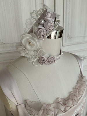 Promise of the Rose Lolita Bride JSK - LolitaEraWhite SetSPromise of the Rose Lolita Bride JSK