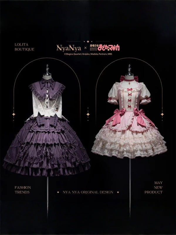 Puella Magi Madoka Magica Collaboration Lolita Madoka & Homura Akemi OP Dress