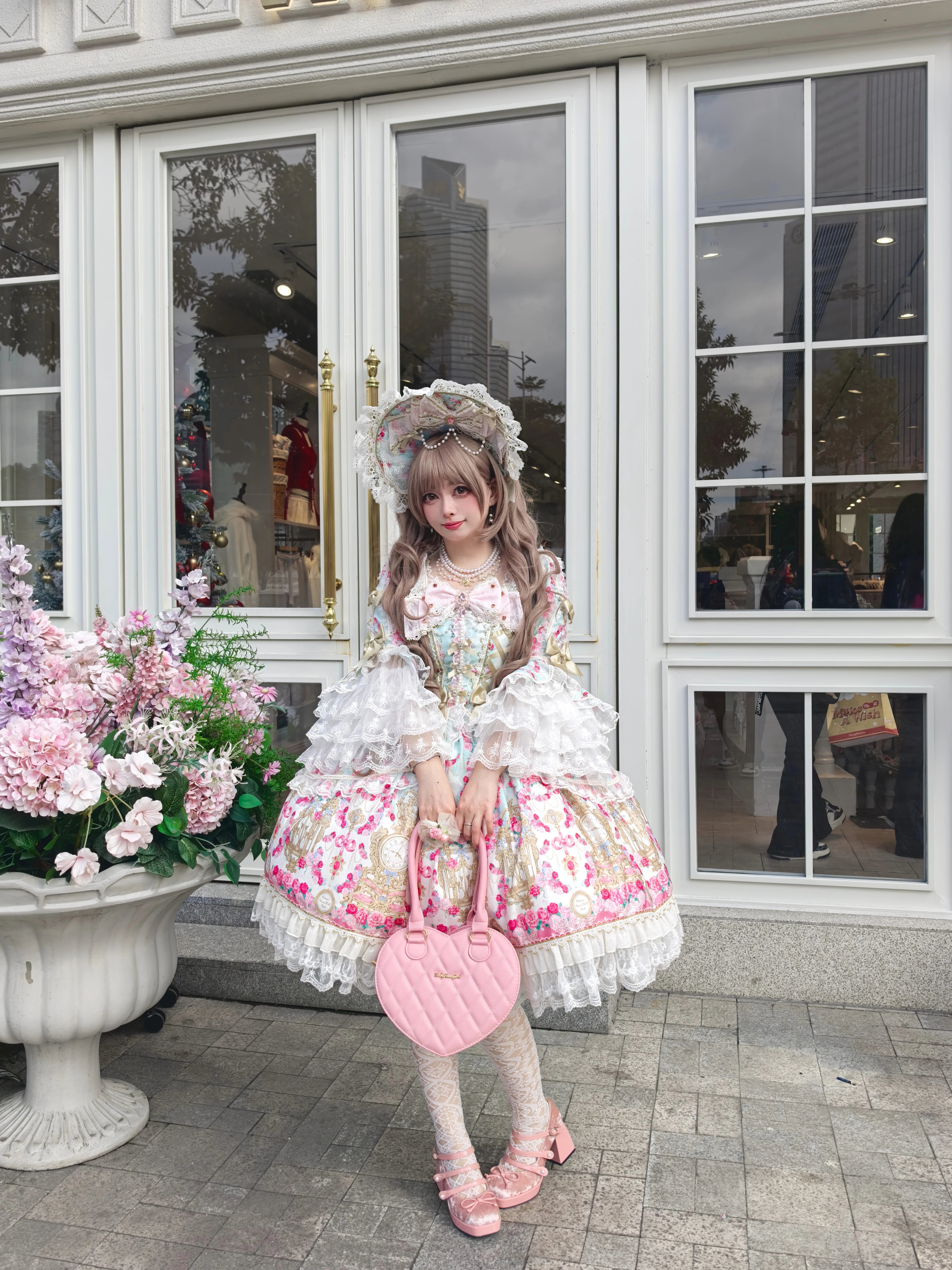 Genuine design cute long-sleeve, Lolita style, Lolita OP