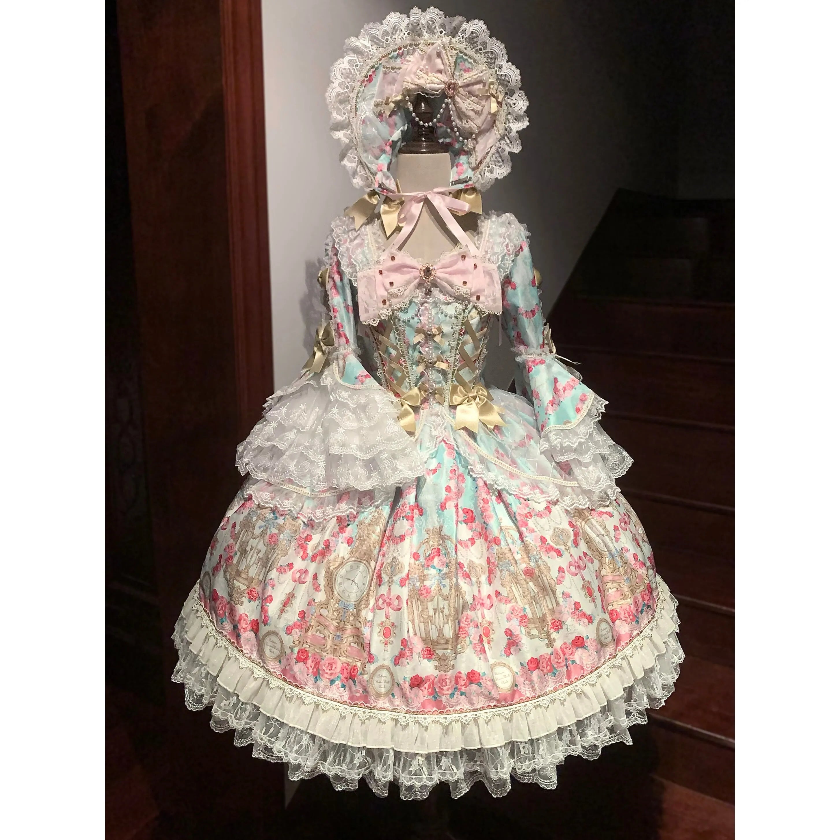 Genuine design cute long-sleeve, Lolita style, Lolita OP