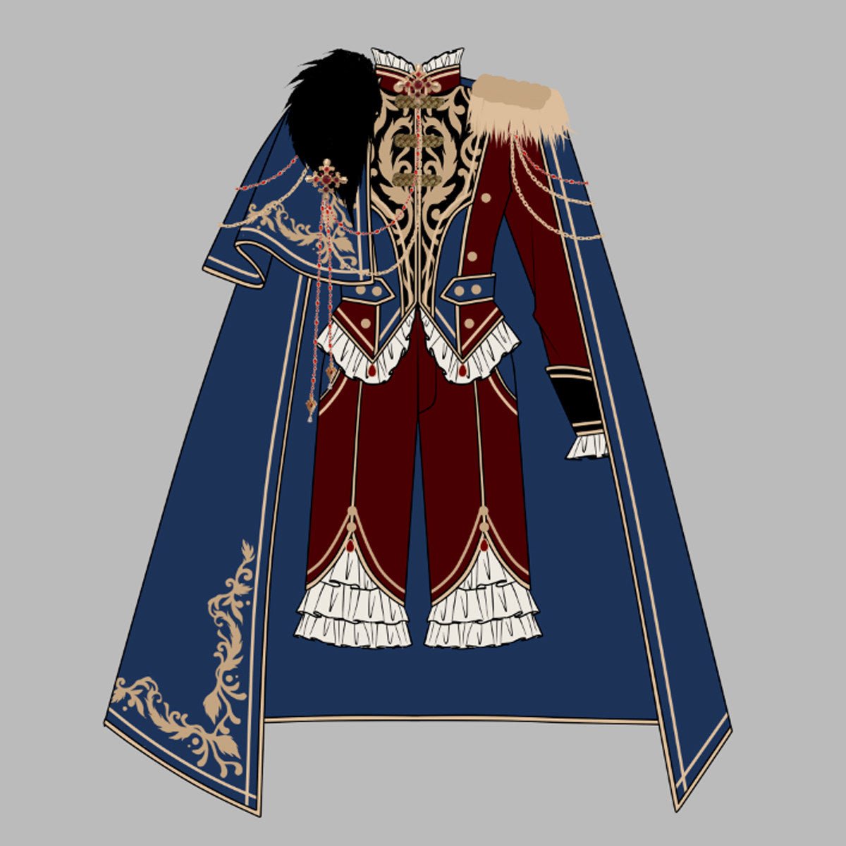 Royal Glory Court Knight Suit - LolitaEra