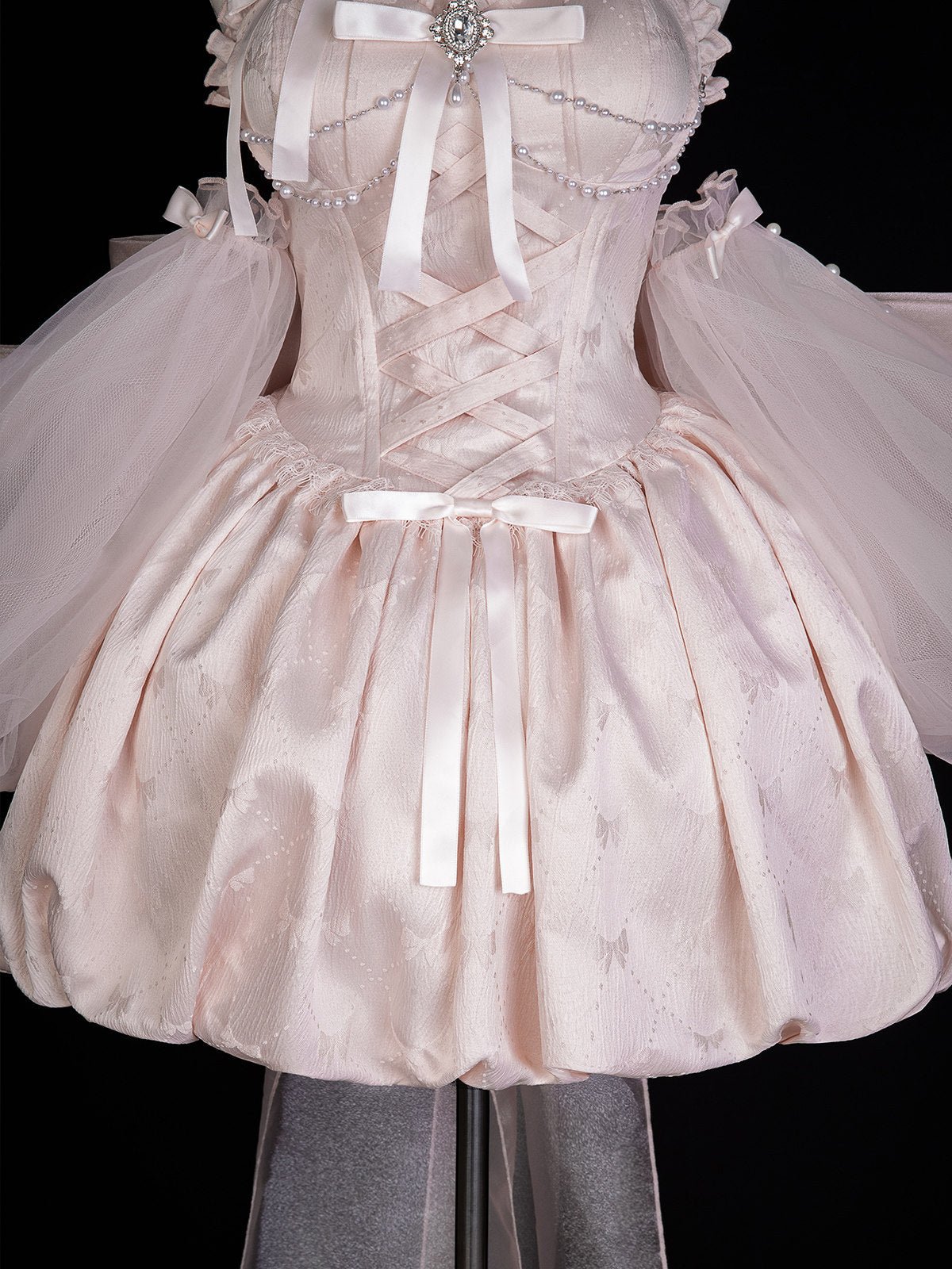 Runaway Sweetheart Princess Lolita Dress - LolitaEraDress + Sleeve SetPinkSRunaway Sweetheart Princess Lolita Dress