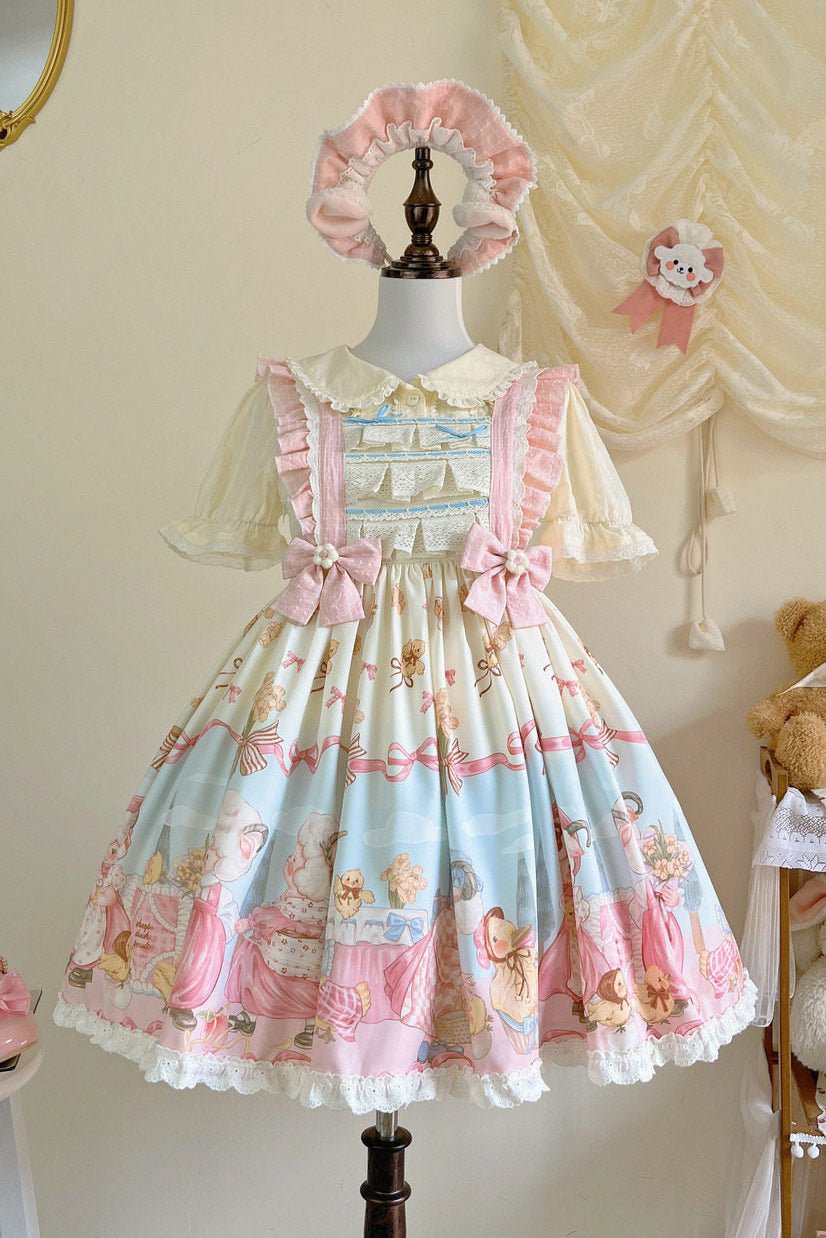 Sheep Waltz JSK Sweet Lolita Dress - LolitaEraJSKSSheep Waltz JSK Sweet Lolita Dress