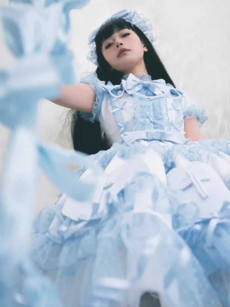 Showa Cross Lovers · Blue White - LolitaEraBlue DressSShowa Cross Lovers · Blue White