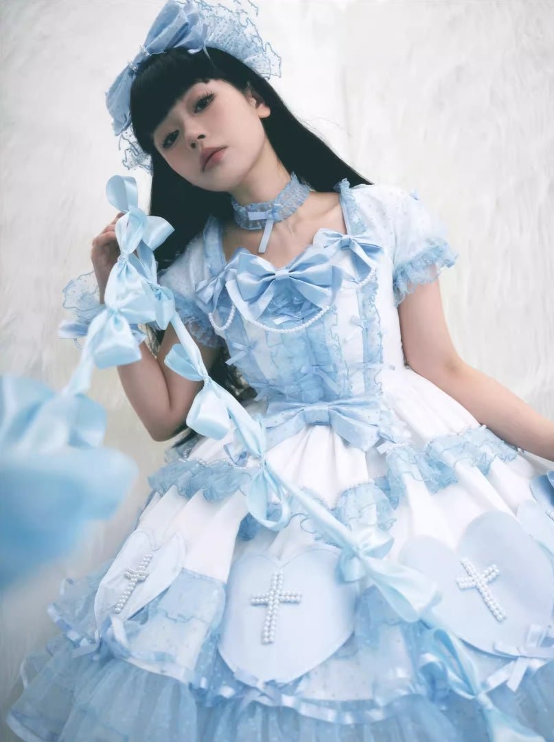Showa Cross Lovers · Blue White - LolitaEraBlue DressSShowa Cross Lovers · Blue White