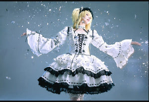 Shugo Chara Utau x Gothic Witch Lolita Dress - LolitaEraThree - Piece SetSShugo Chara Utau x Gothic Witch Lolita Dress