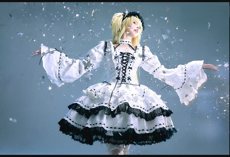 Shugo Chara Utau x Gothic Witch Lolita Dress - LolitaEraThree - Piece SetSShugo Chara Utau x Gothic Witch Lolita Dress