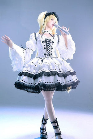 Shugo Chara Utau x Gothic Witch Lolita Dress - LolitaEraThree - Piece SetSShugo Chara Utau x Gothic Witch Lolita Dress