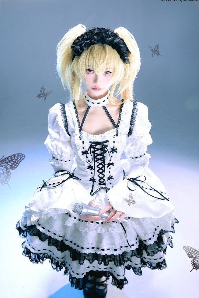 Shugo Chara Utau x Gothic Witch Lolita Dress - LolitaEraThree - Piece SetSShugo Chara Utau x Gothic Witch Lolita Dress