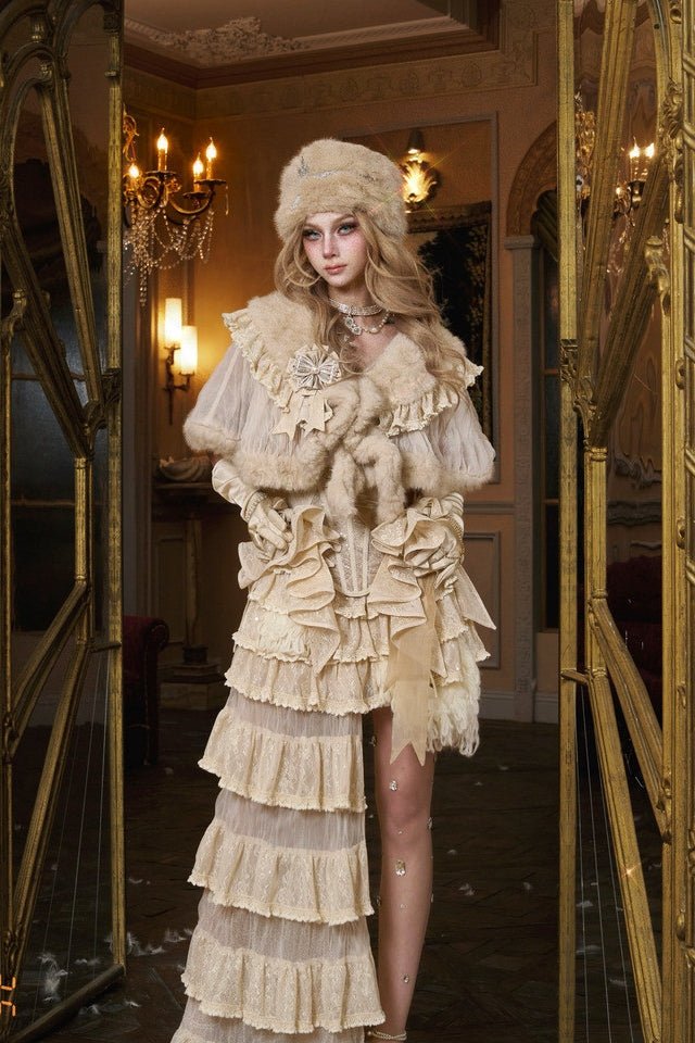 Slavic Heiress Gothic Set LE1210 - LolitaEraCloakSSlavic Heiress Gothic Set LE1210