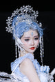 Snow Spirit Bridal Wedding Crown Headpiece - LolitaEraSetSnow Spirit Bridal Wedding Crown Headpiece