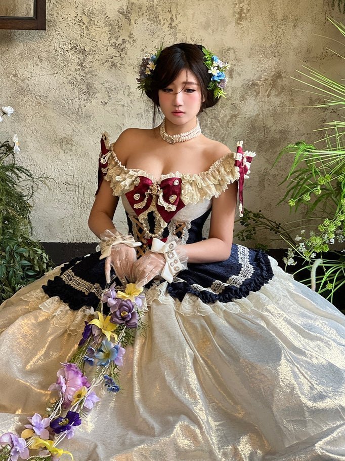 Snow White Fairy Tale Princess Dress - LolitaEra