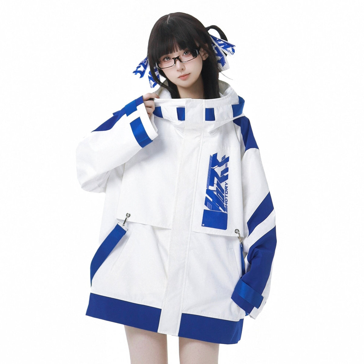 Stardust Code Techwear Short-Sleeve Jacket and Shorts Set - LolitaEra
