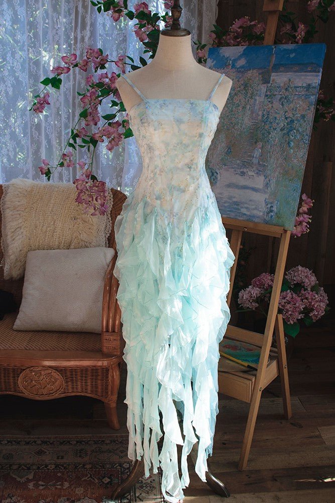 Stardust Jellyfish Princess Prom Gown - LolitaEraBlueSStardust Jellyfish Princess Prom Gown