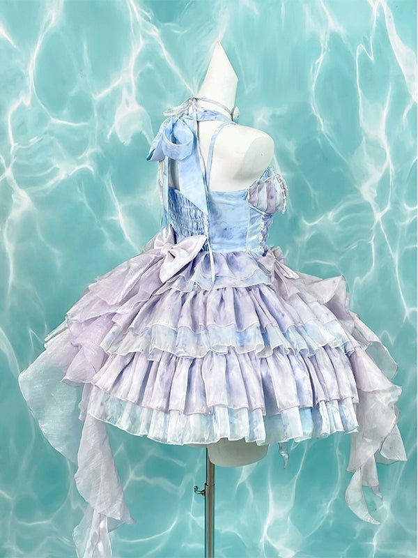 Starlit Mermaid Princess Blue - Purple Dress - LolitaEraDressSStarlit Mermaid Princess Blue - Purple Dress