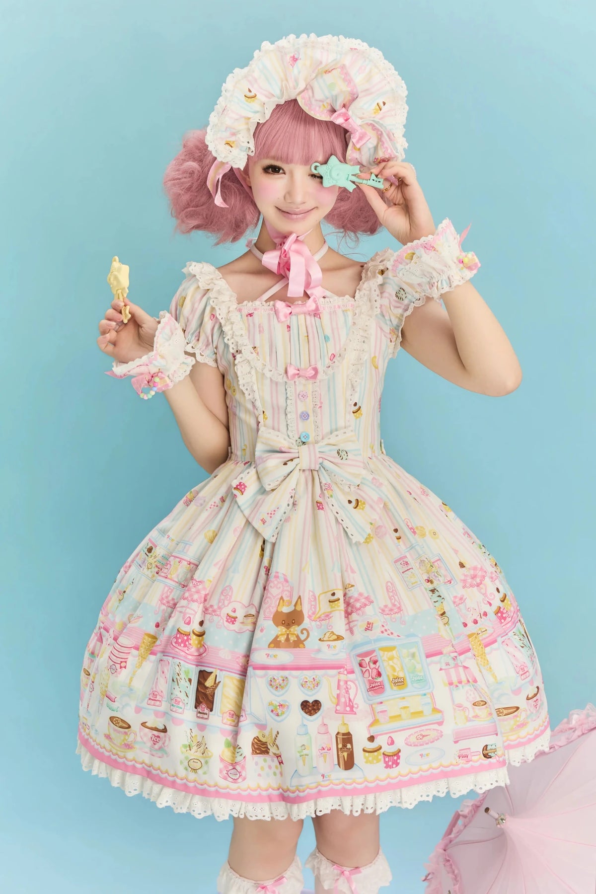 Summer Ice Cream Story Original Lolita Dress and Accessories - LolitaEra