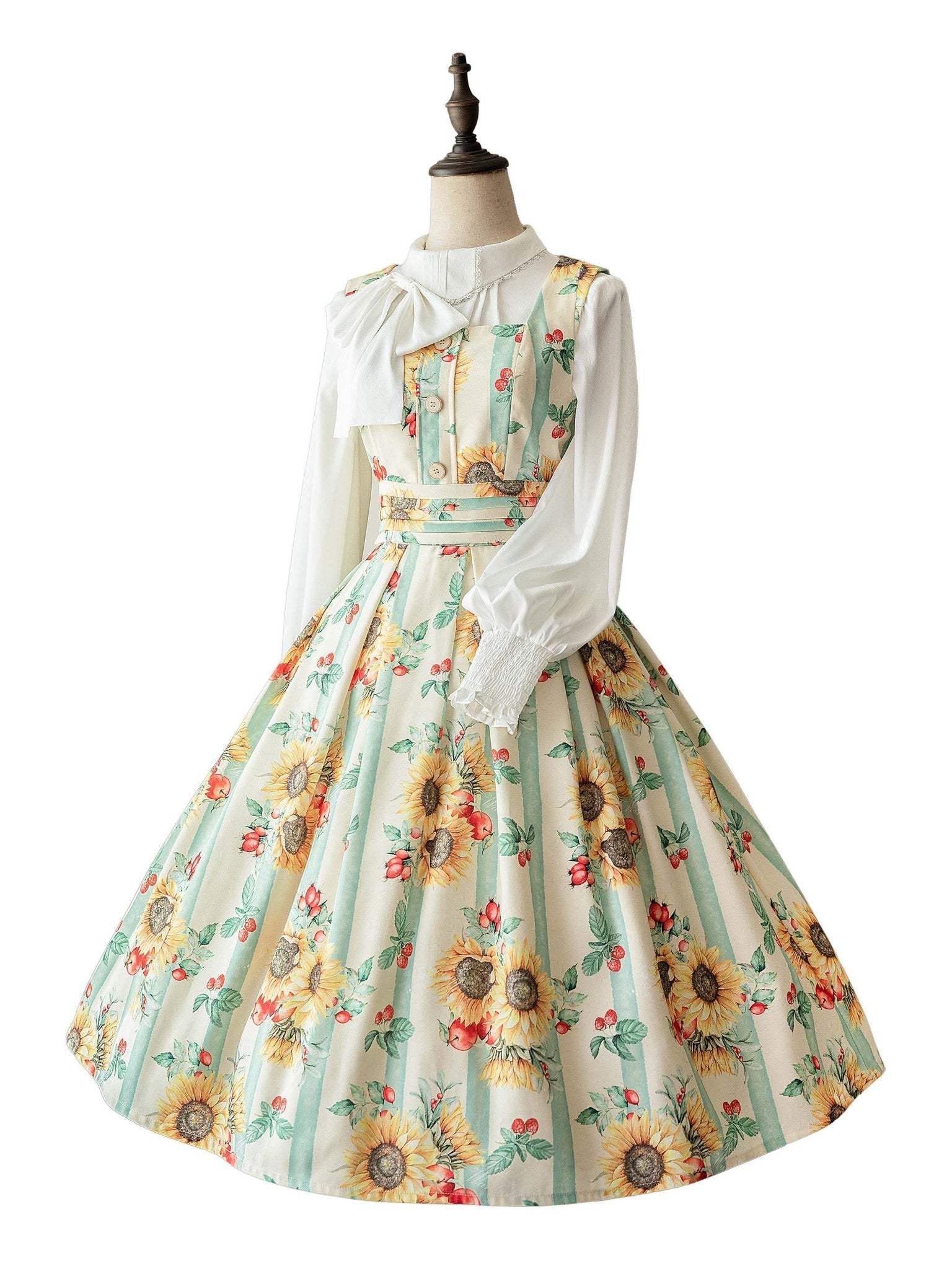 Sunflower Classic Lolita JSK 1260 - LolitaEraJSKSSunflower Classic Lolita JSK 1260