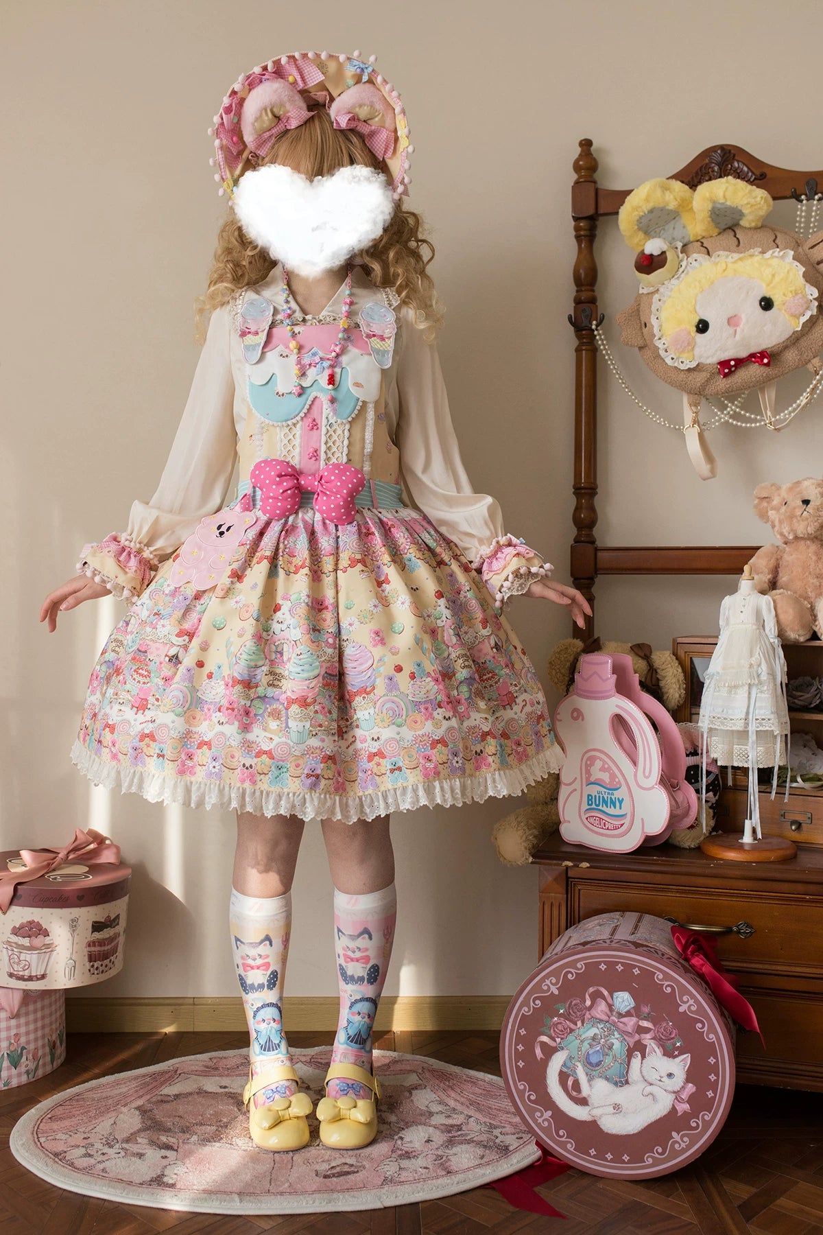 In-stock Chemist Sweet Candy House Pinafore JSK