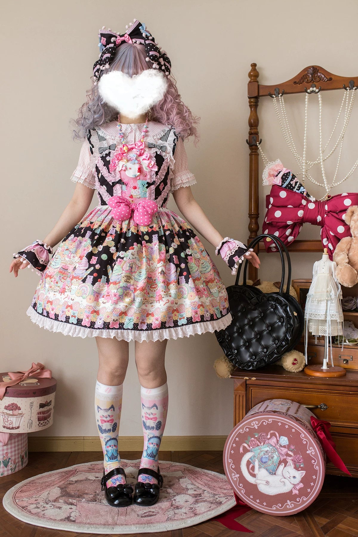 In-stock Chemist Sweet Candy House Pinafore JSK