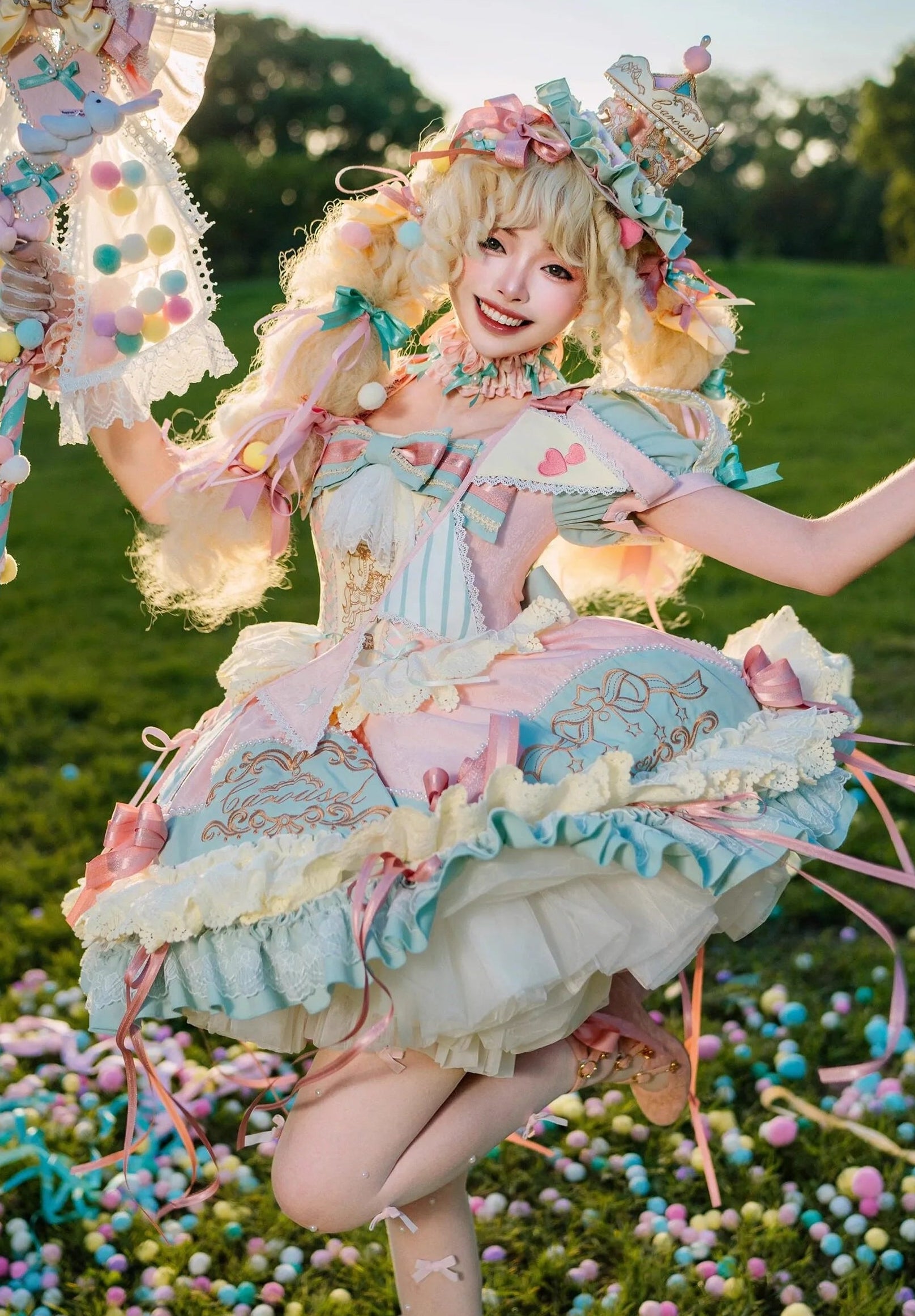 Full Payment [Dreamland] Dream Magic Box Original Sweet Girl Fairy Princess Lolita Glowing Princess Dress