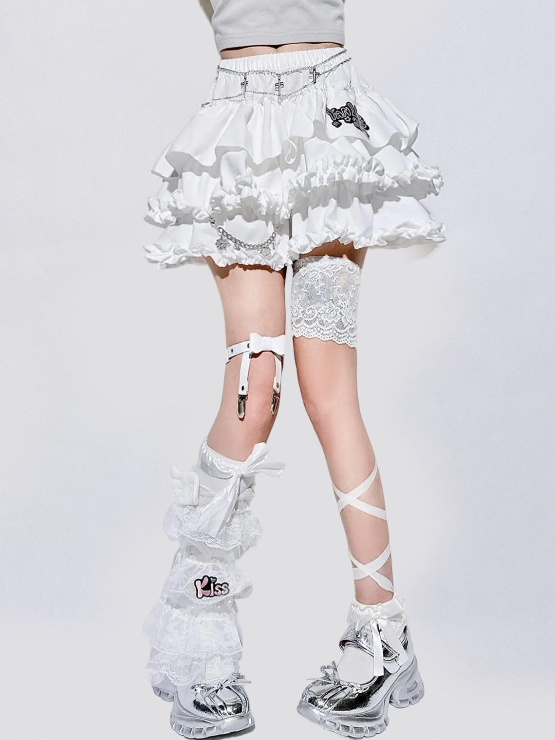 Sweet Puff A - Line Mini Skirt - LolitaEraStockingsSSweet Puff A - Line Mini Skirt