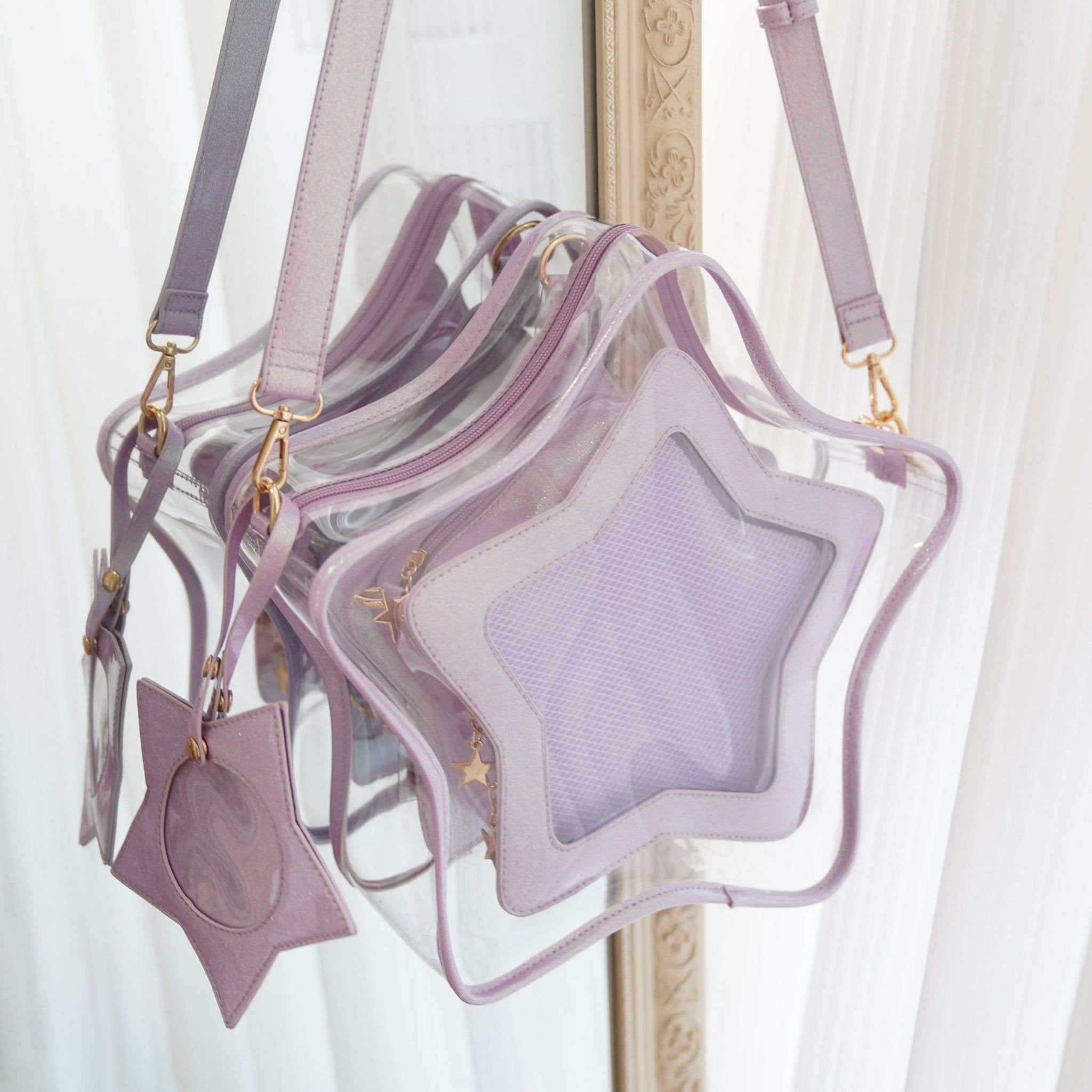 Sweet Star Parent - Child Ita Bag 1278 - LolitaEraPurpleSweet Star Parent - Child Ita Bag 1278