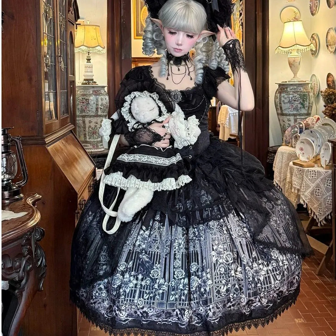 Genuine design dress, Lolita style, Lolita Jsk