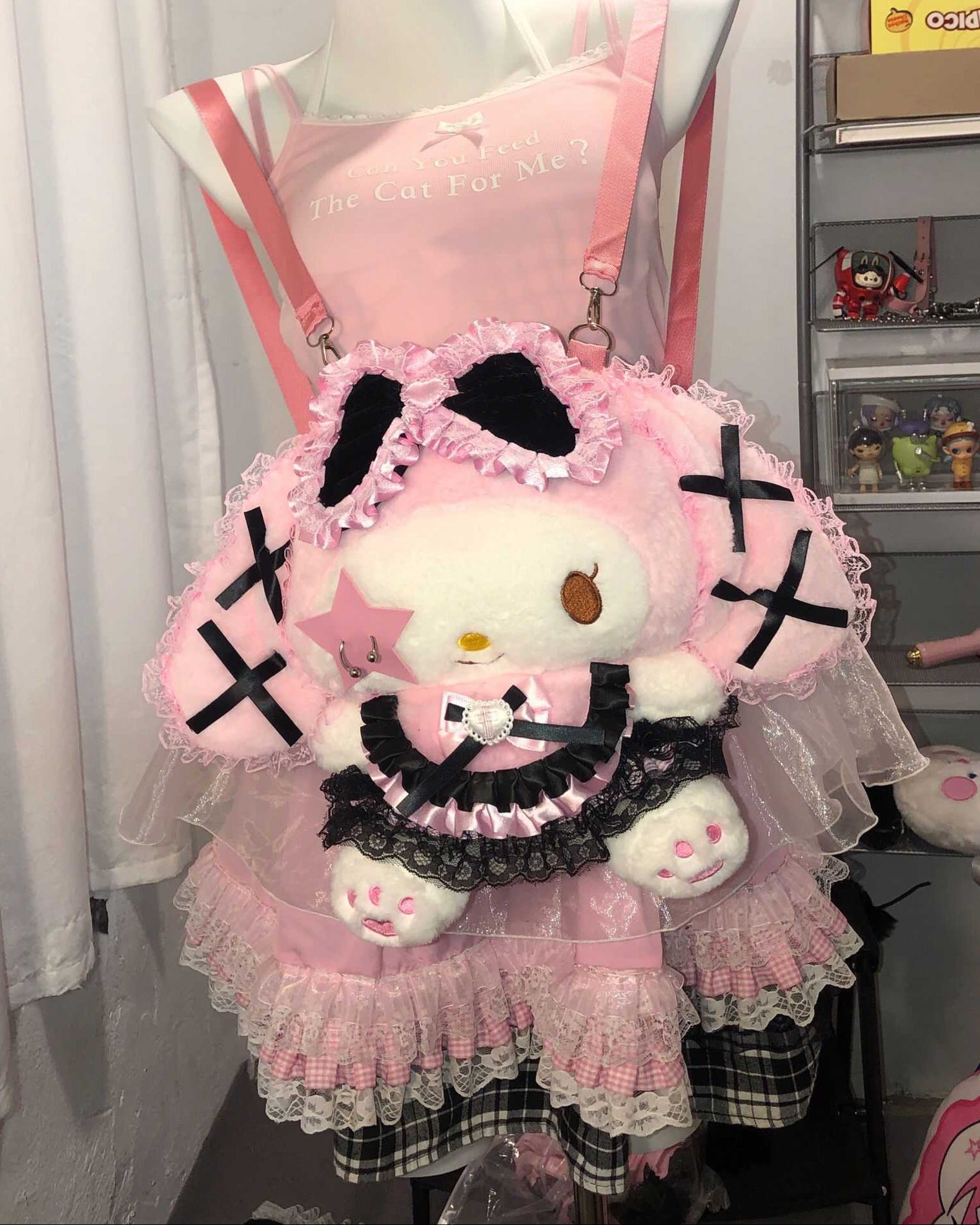 Lolita Dark Y2K My Melody Backpack LE1009