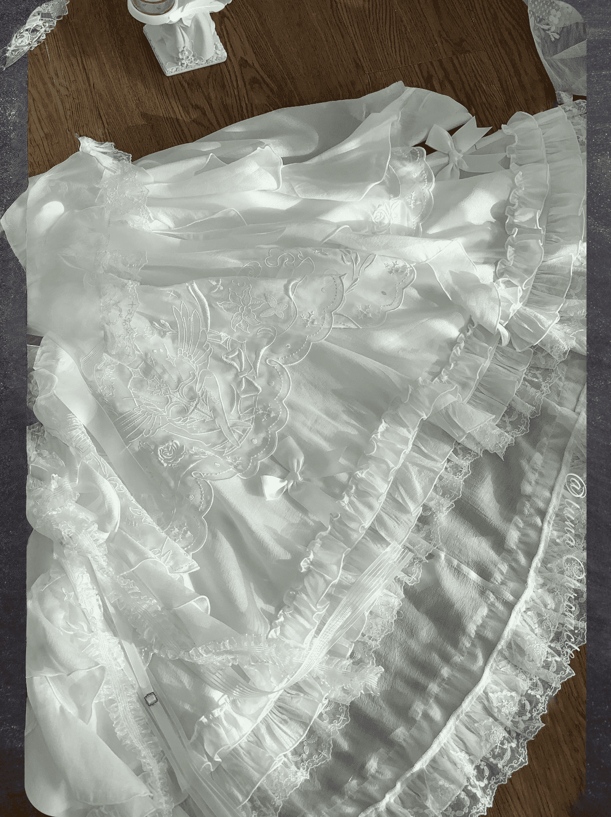 𝜗ৎ( PRE - ORDER ) Pure White Prayer Basic Lolita Dress LE1167 - LolitaEraWhiteXS𝜗ৎ( PRE - ORDER ) Pure White Prayer Basic Lolita Dress LE1167