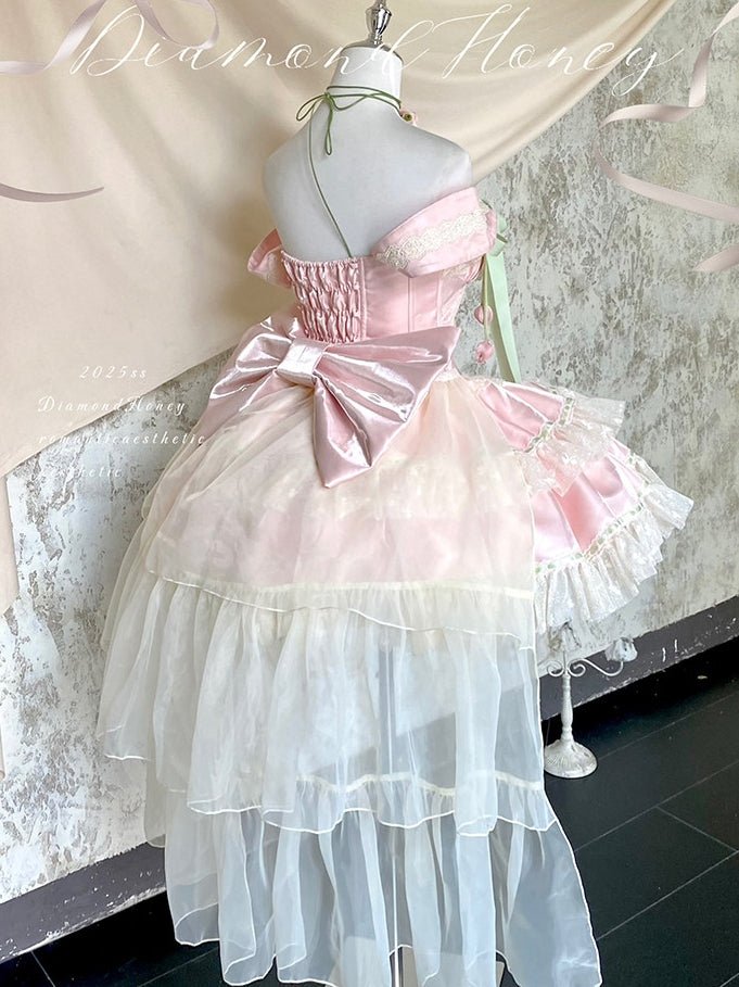Tulip Melody Off-the-Shoulder Dress - LolitaEra