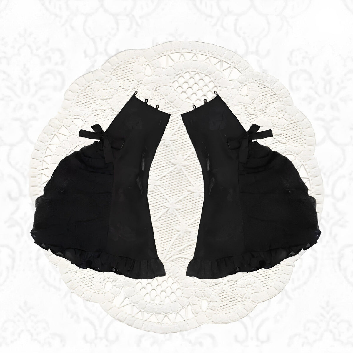 Twilight Berry Princess Gothic Maid Lolita Tiered Embroidered OP Dress - LolitaEra