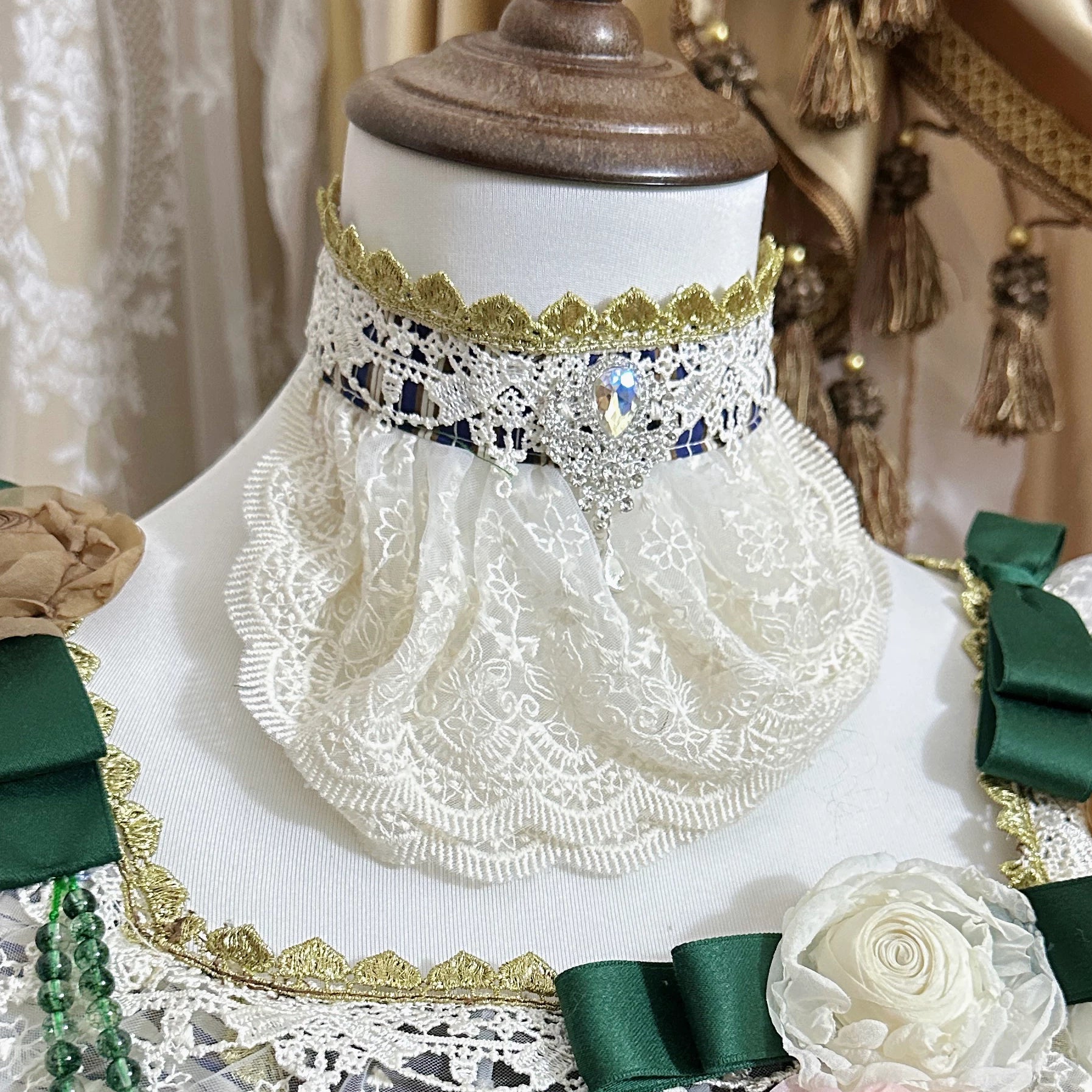 DailyCherry [Twilight Morning Bell] Palace Style Gorgeous Heavy Industry CLA Lolita Princess Dress